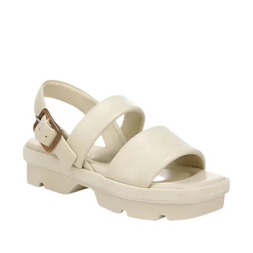 Vince Bowie Leather Lug-Sole Slingback Sandals - 7.5