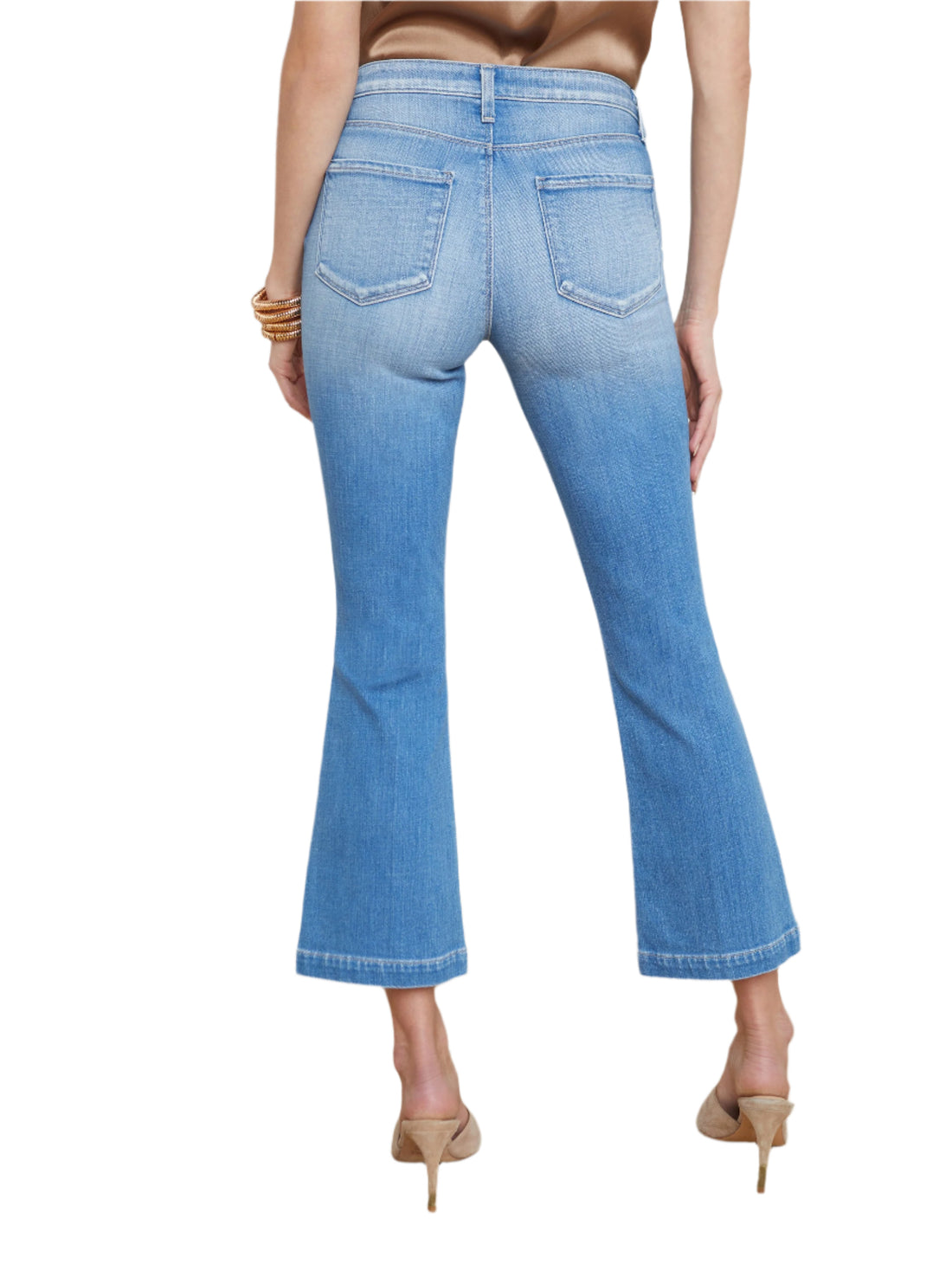 L'AGENCE Ali Skinny Flare Jean- 25