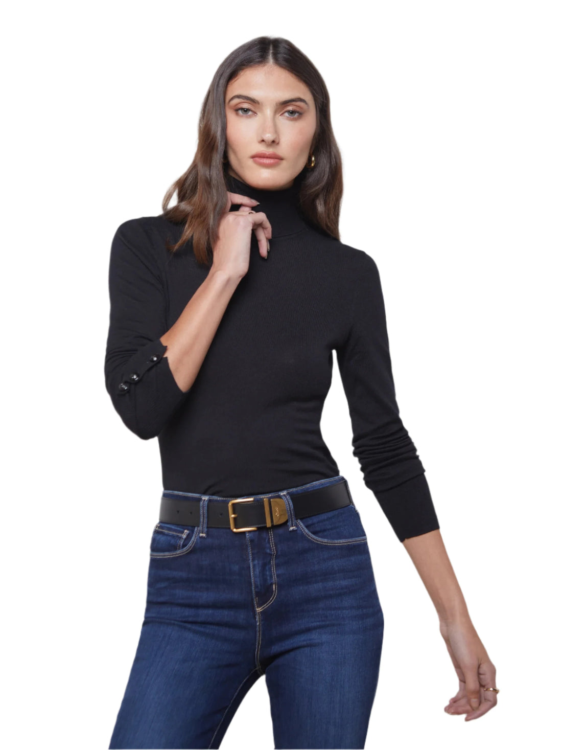 L'Agence Flora Turtleneck- XS