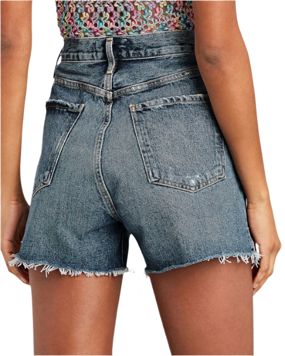 AGOLDE Dee High-Rise Denim Shorts- Size 27