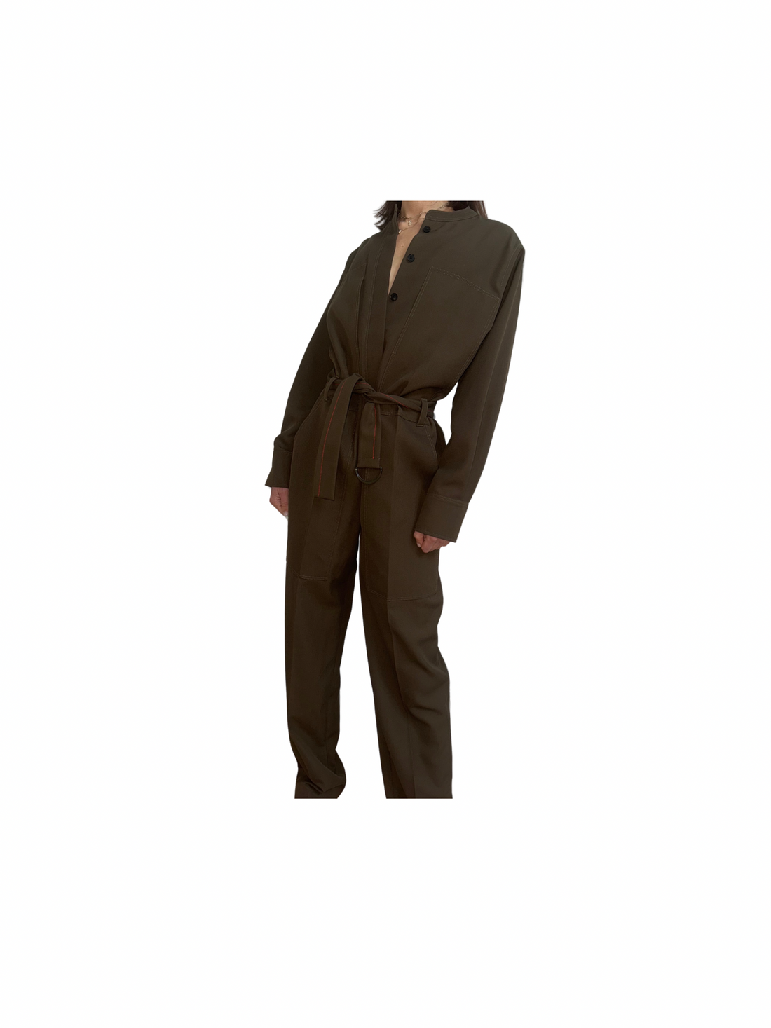 Joseph Long Sleeve Jumpsuit- Size 4
