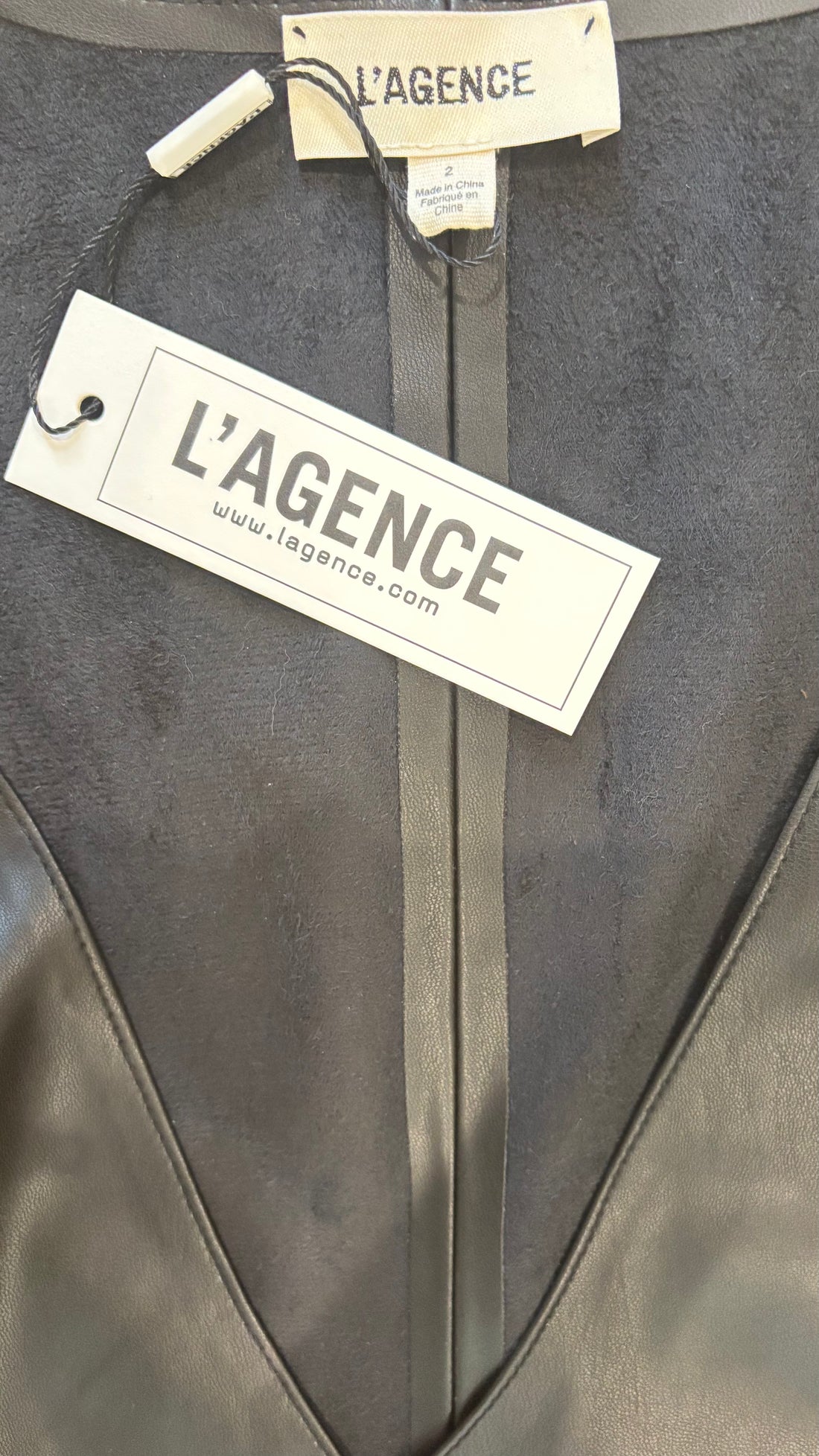 L'Agence Amal Buckel Midi Dress Black - 2