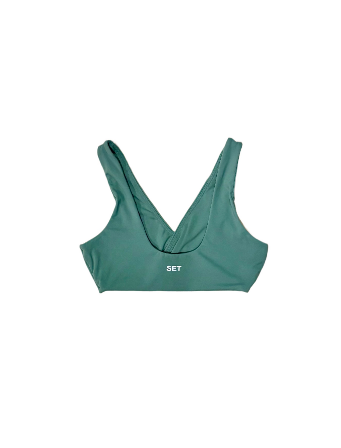 Set Active Breathe Contrast Wrap Bra - S