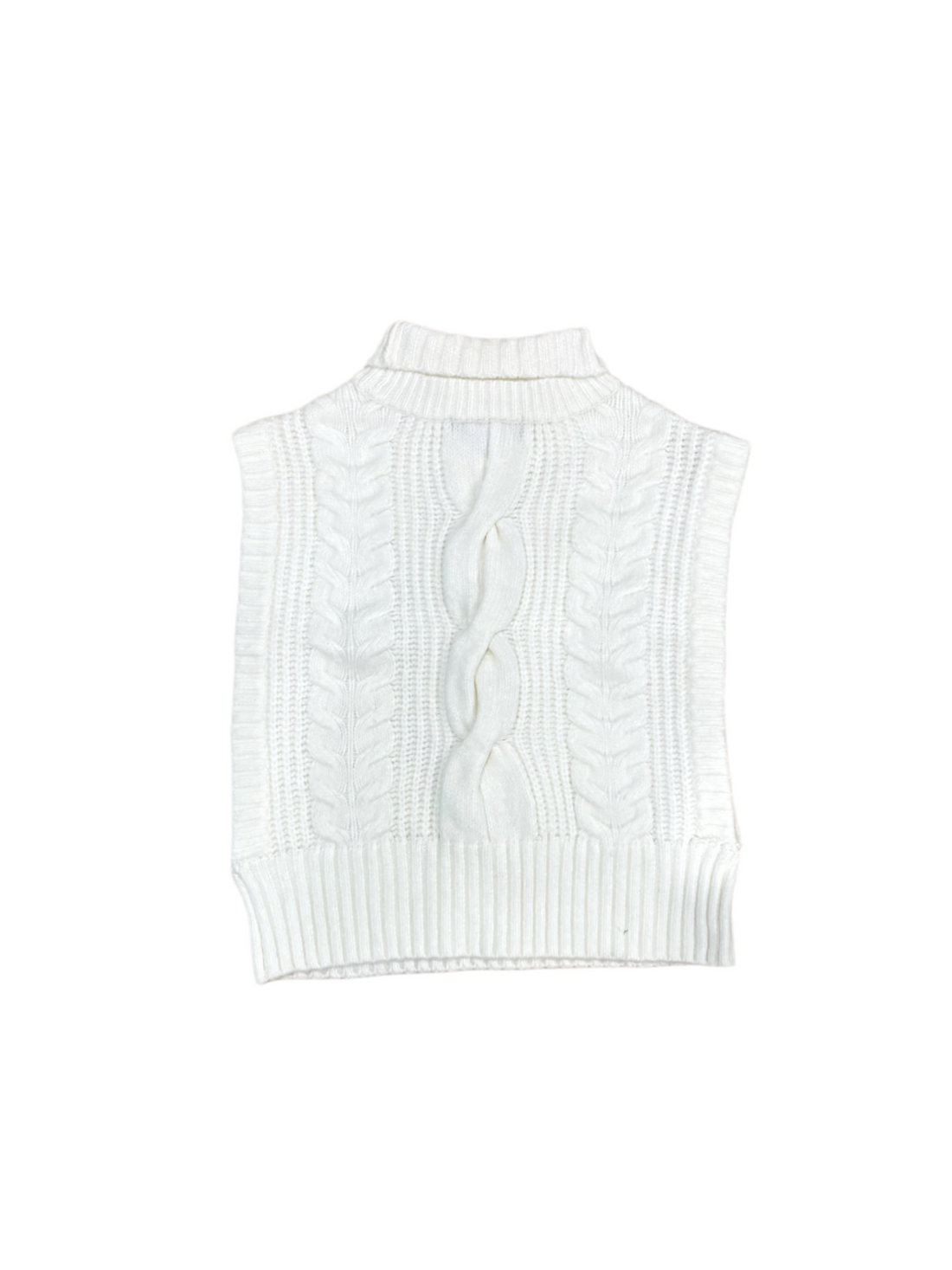 House of Harlow Cable Knit Sweater Vest - S