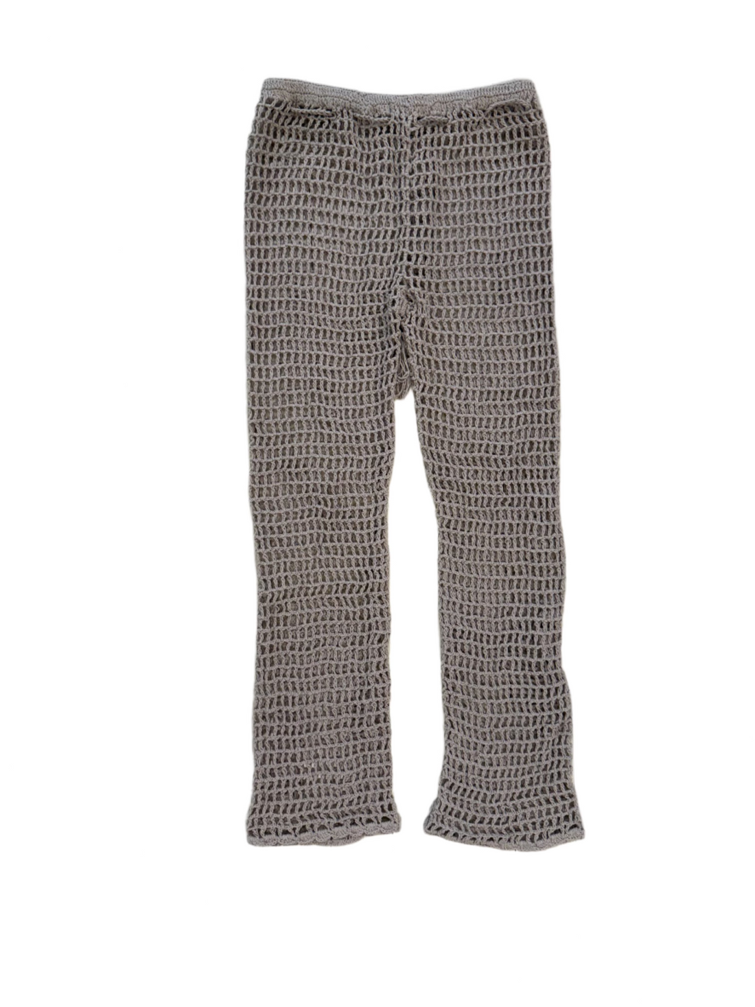 Tan Knit Cover Up Pant- S