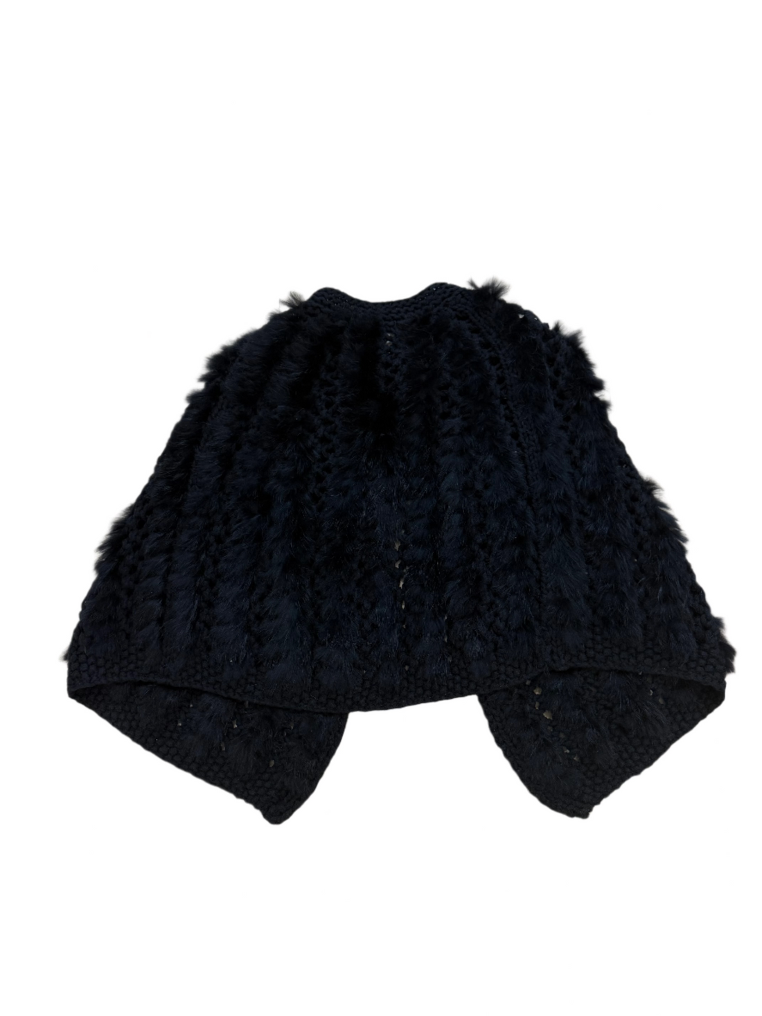 Jocelyn Real Rabbit Fur Knit Sweater- OS