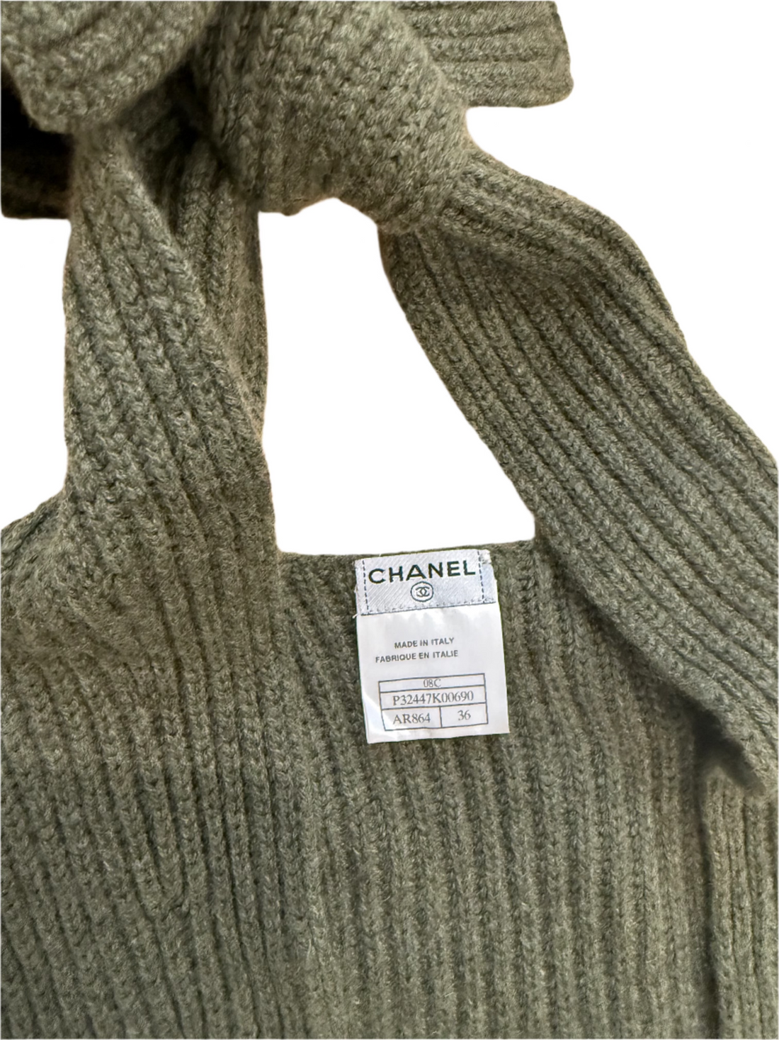 Chanel 2008 Cashmere Dress- 36