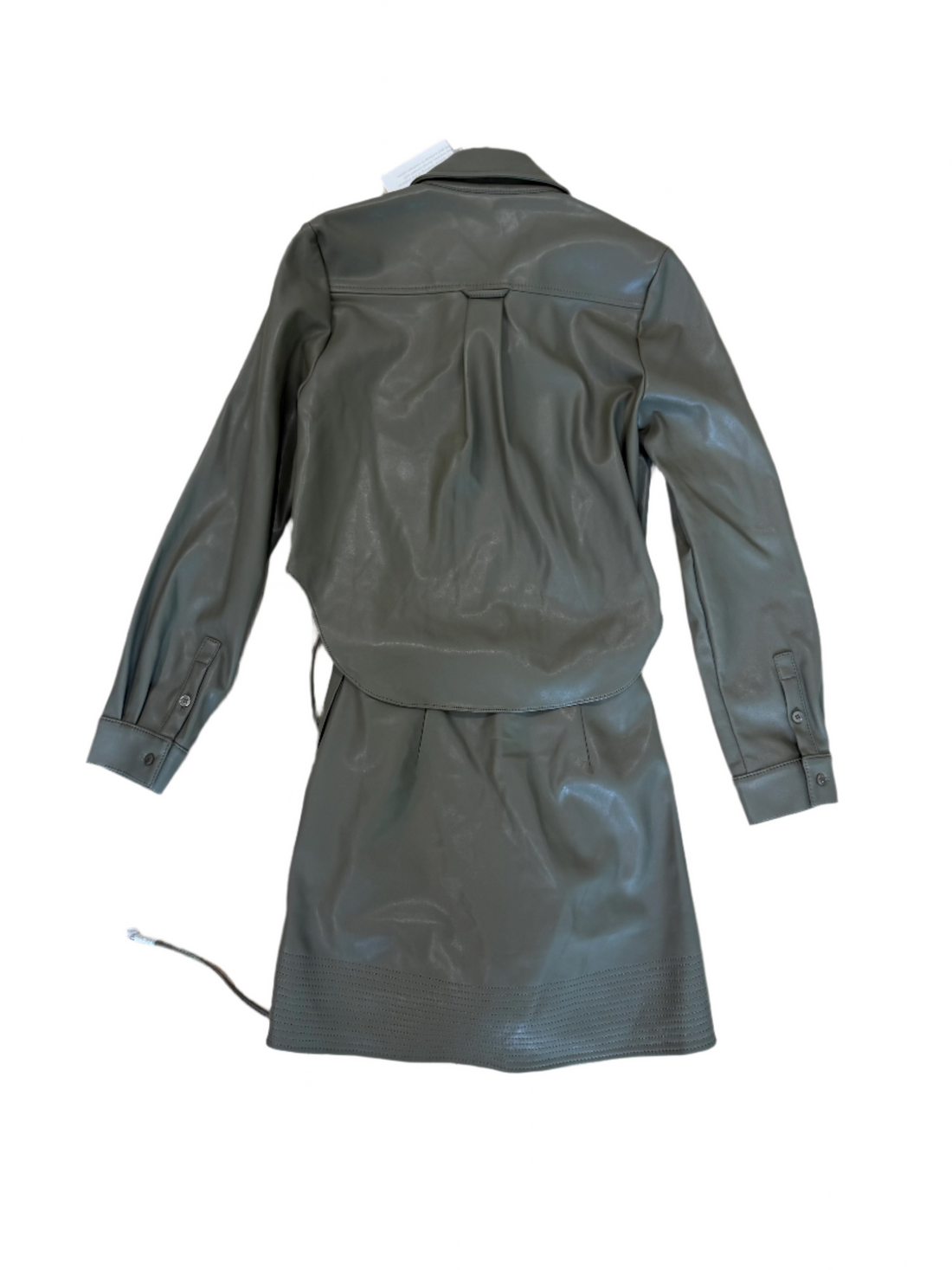 Jonathan Simkhai Faux Leather Dress- 2