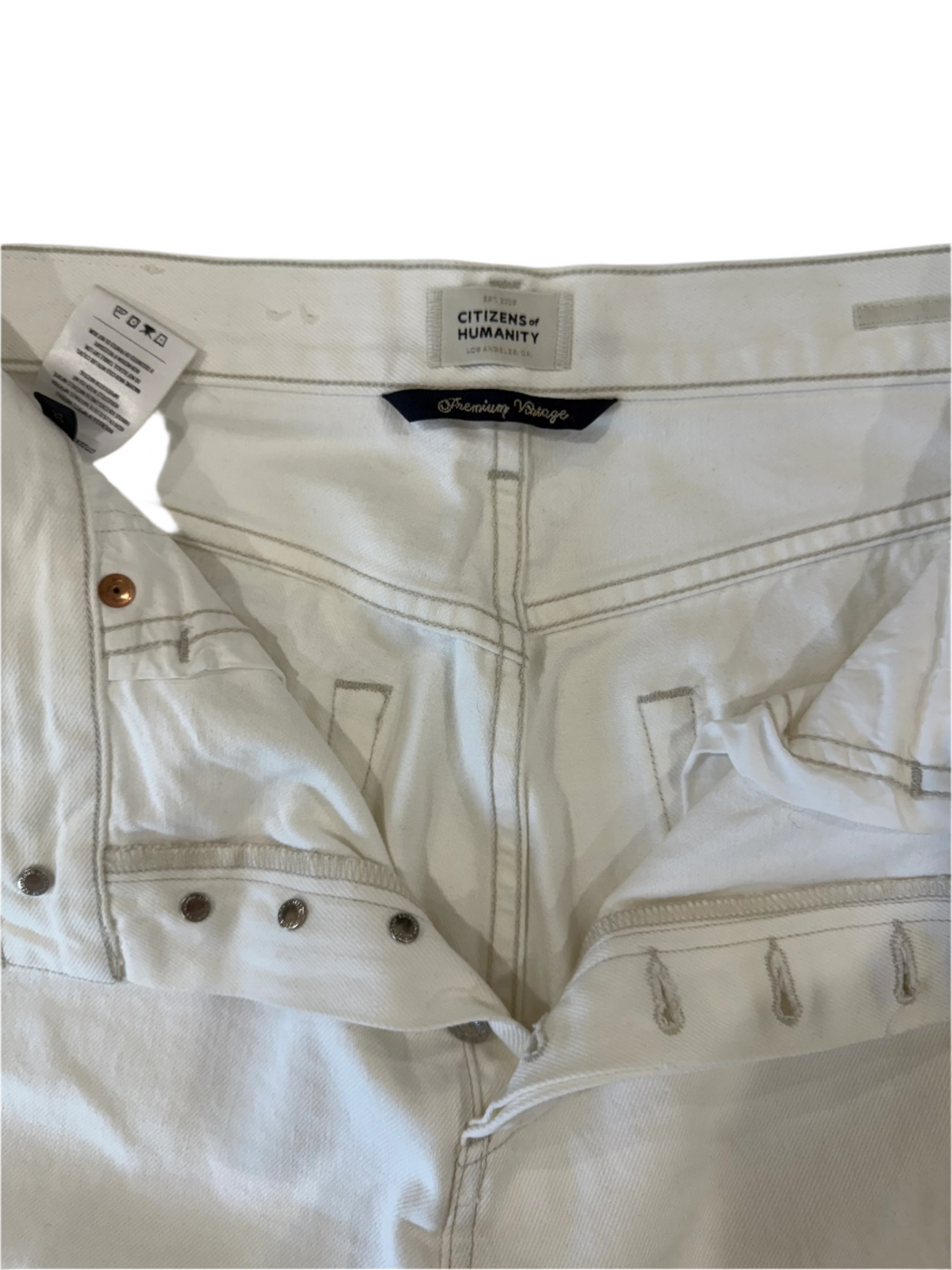 Citizens of Humanity Miro Relaxed Jean in Soft White- 28