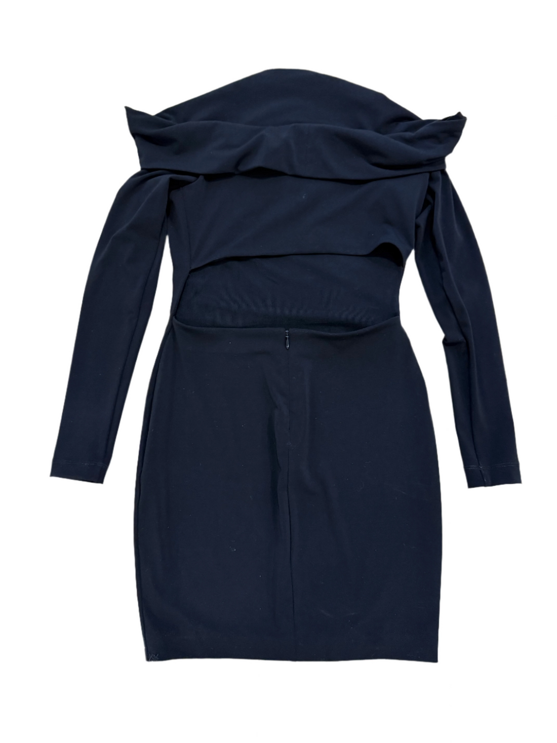 Elizabeth and James Black Off-Shoulder Dress- XS