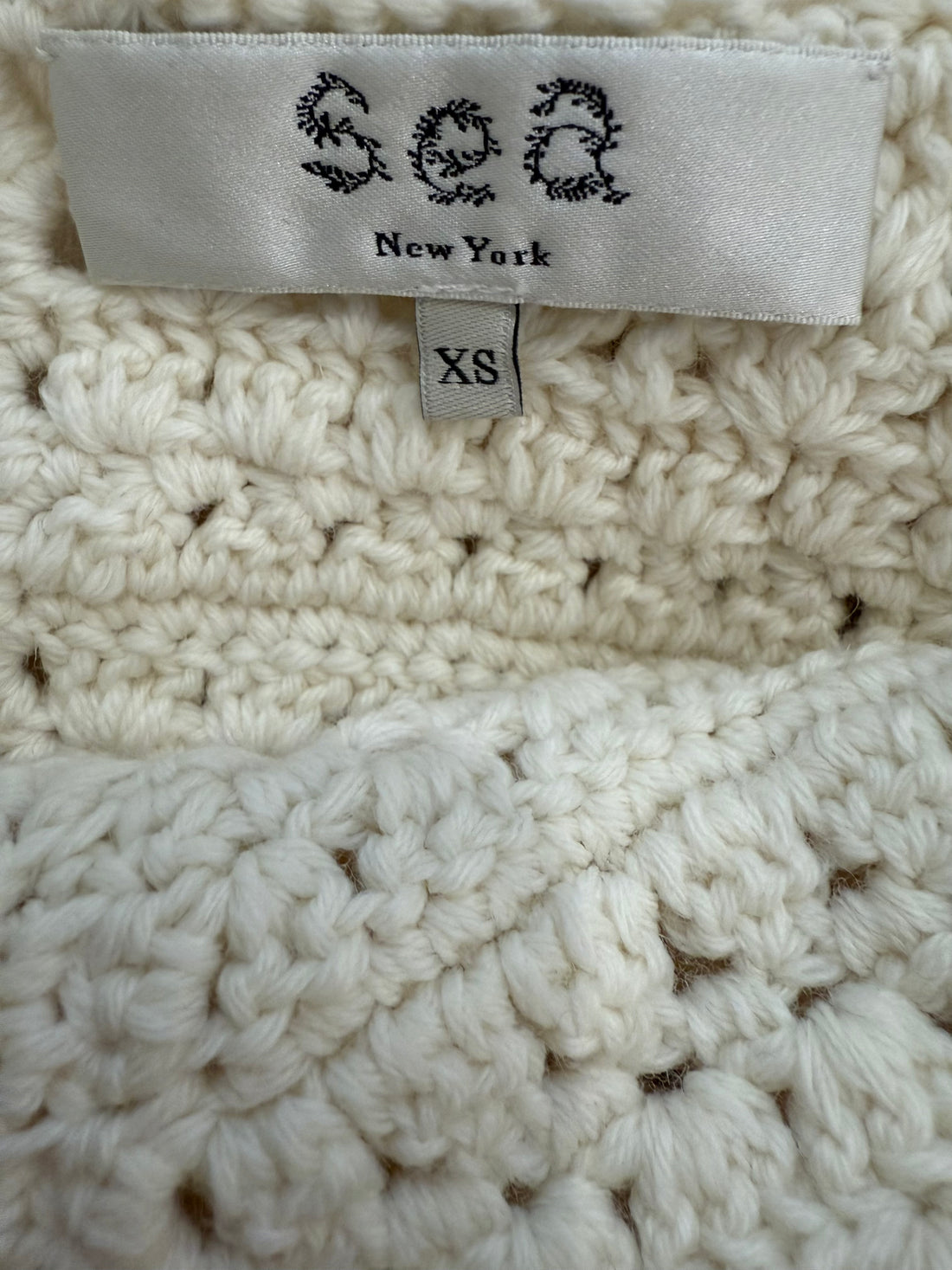 Sea New York Rylee Crochet Knit Tank- XS