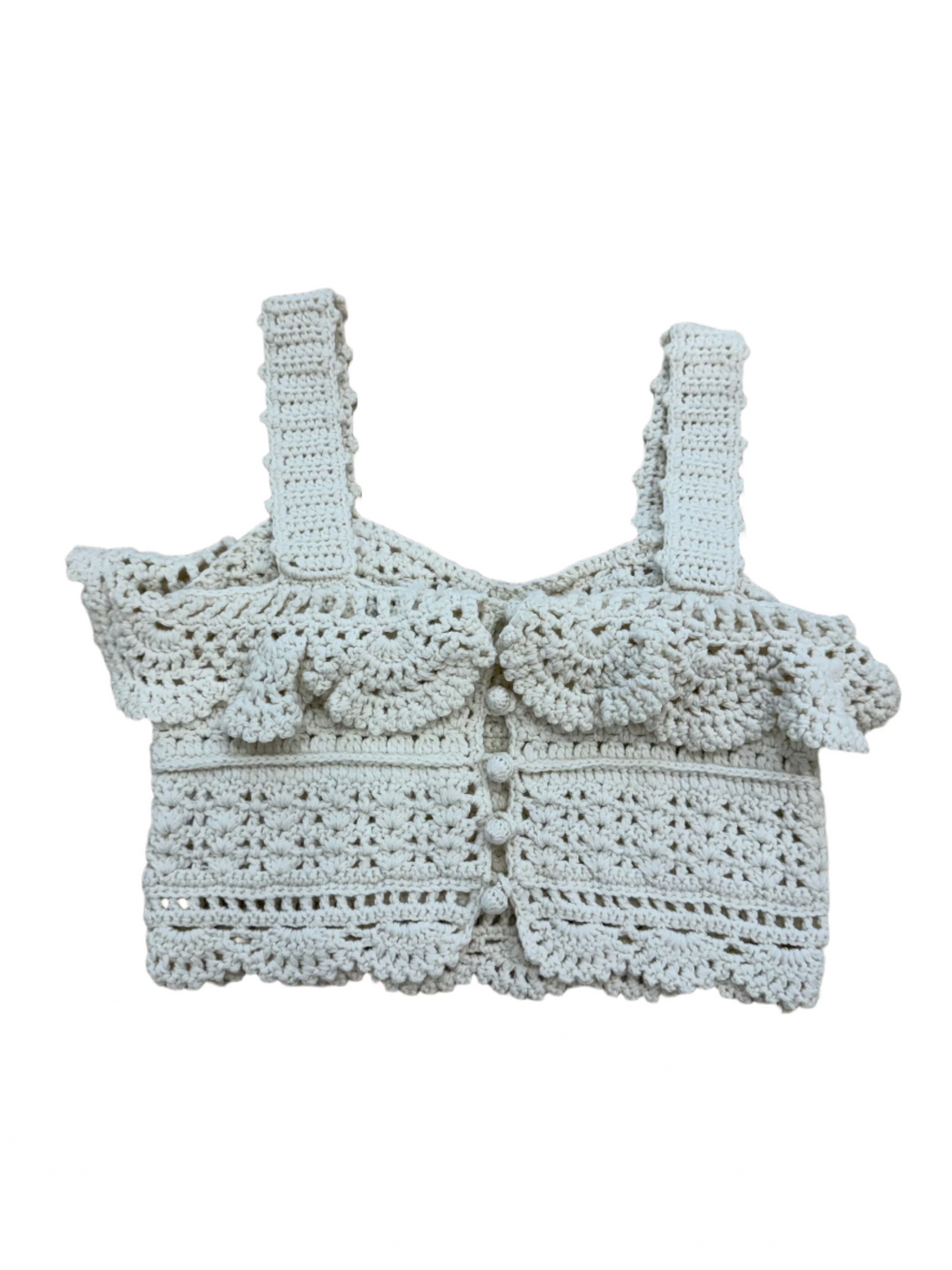 Sea New York Rylee Crochet Knit Tank- XS