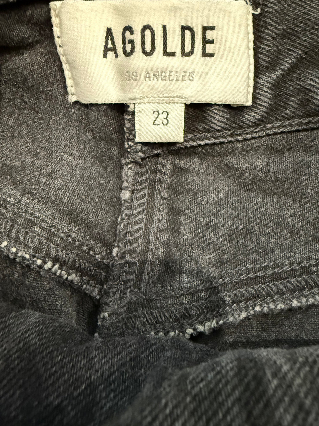 Agolde Criss Cross Straight Jean- 23