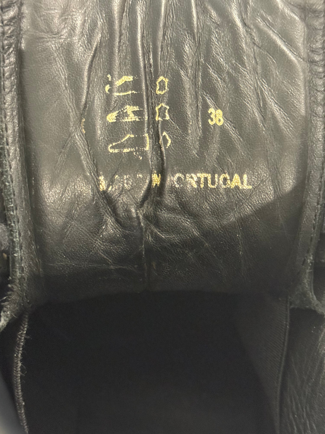 Balmain Tia Leather Combat Boots- 38