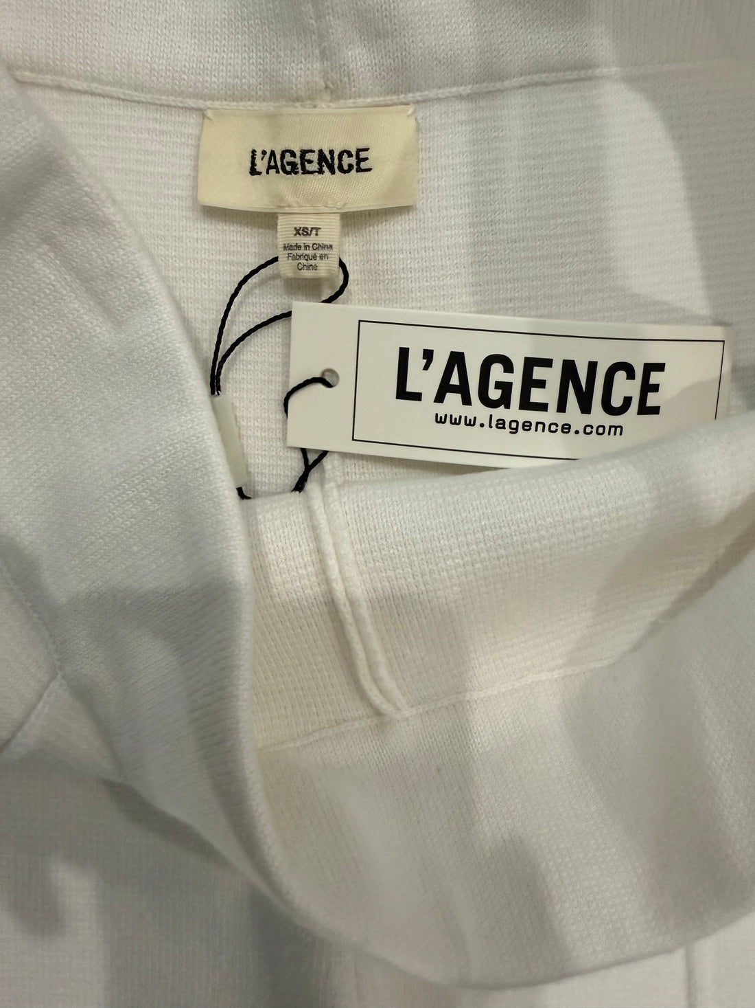 L'Agence Ren Fit-N-Flare Knit Pants- XS