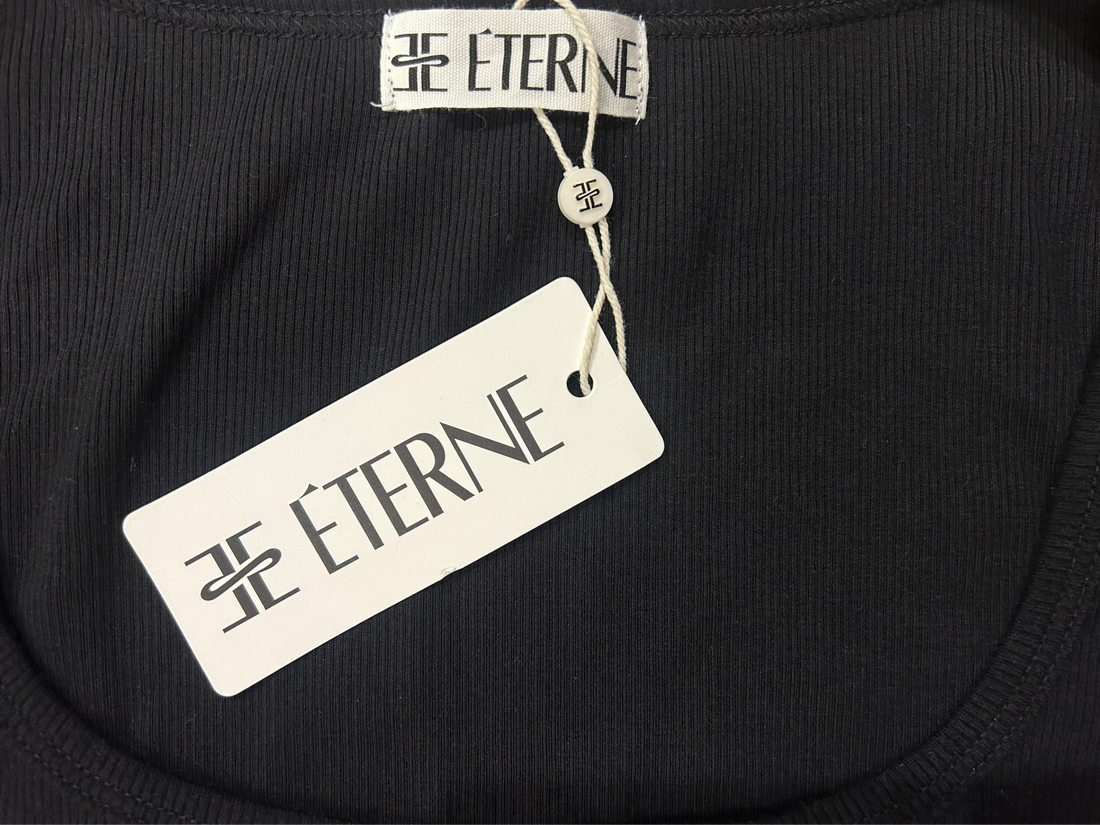 Éterne Square Neckline Mini Dress - S