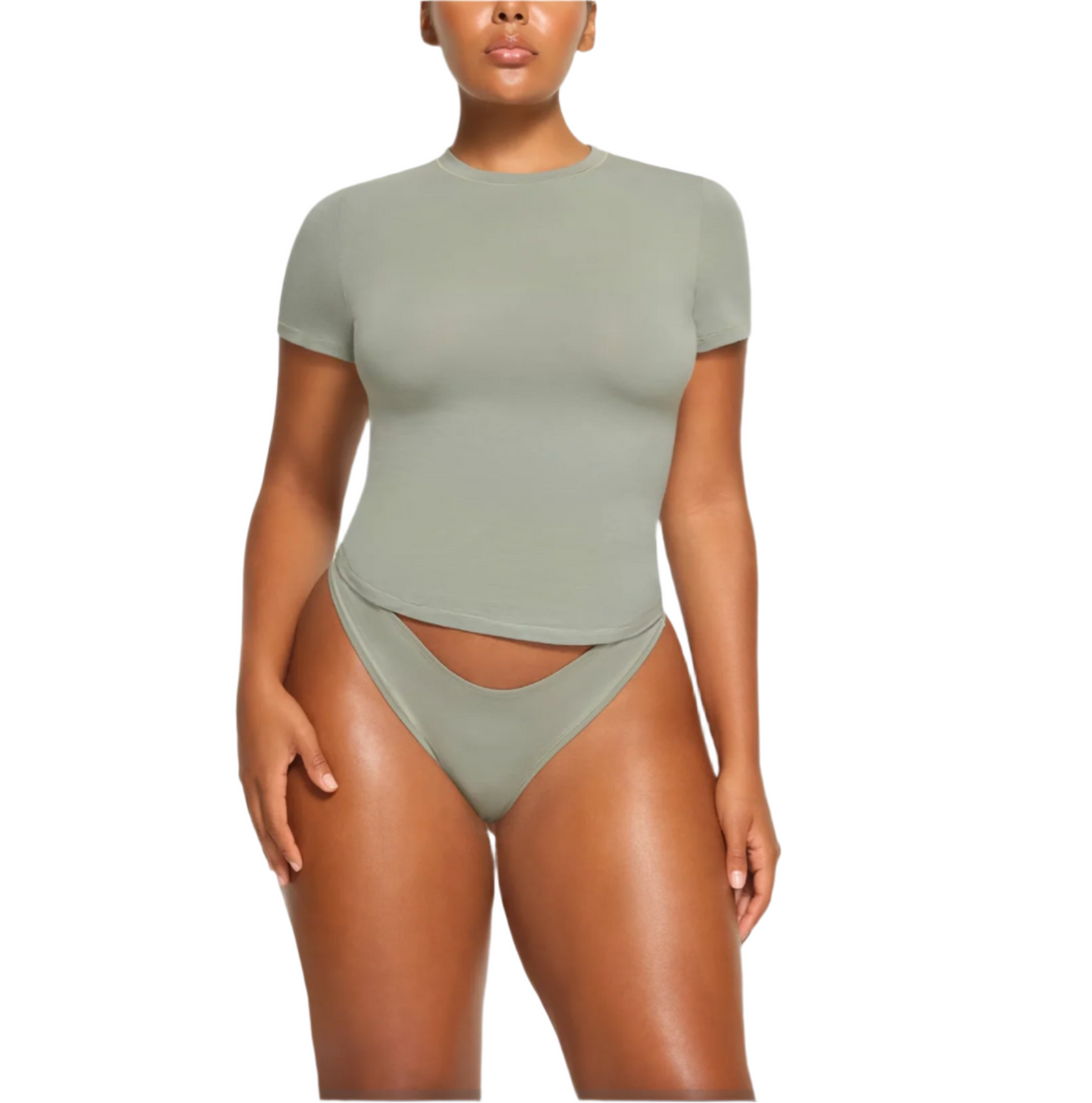 Skims Jersey Cotton Tee - S