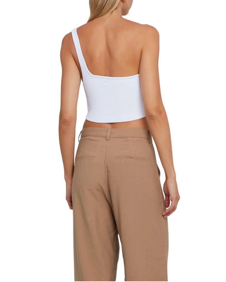 Bardot Knit Sculpt Tank - XS