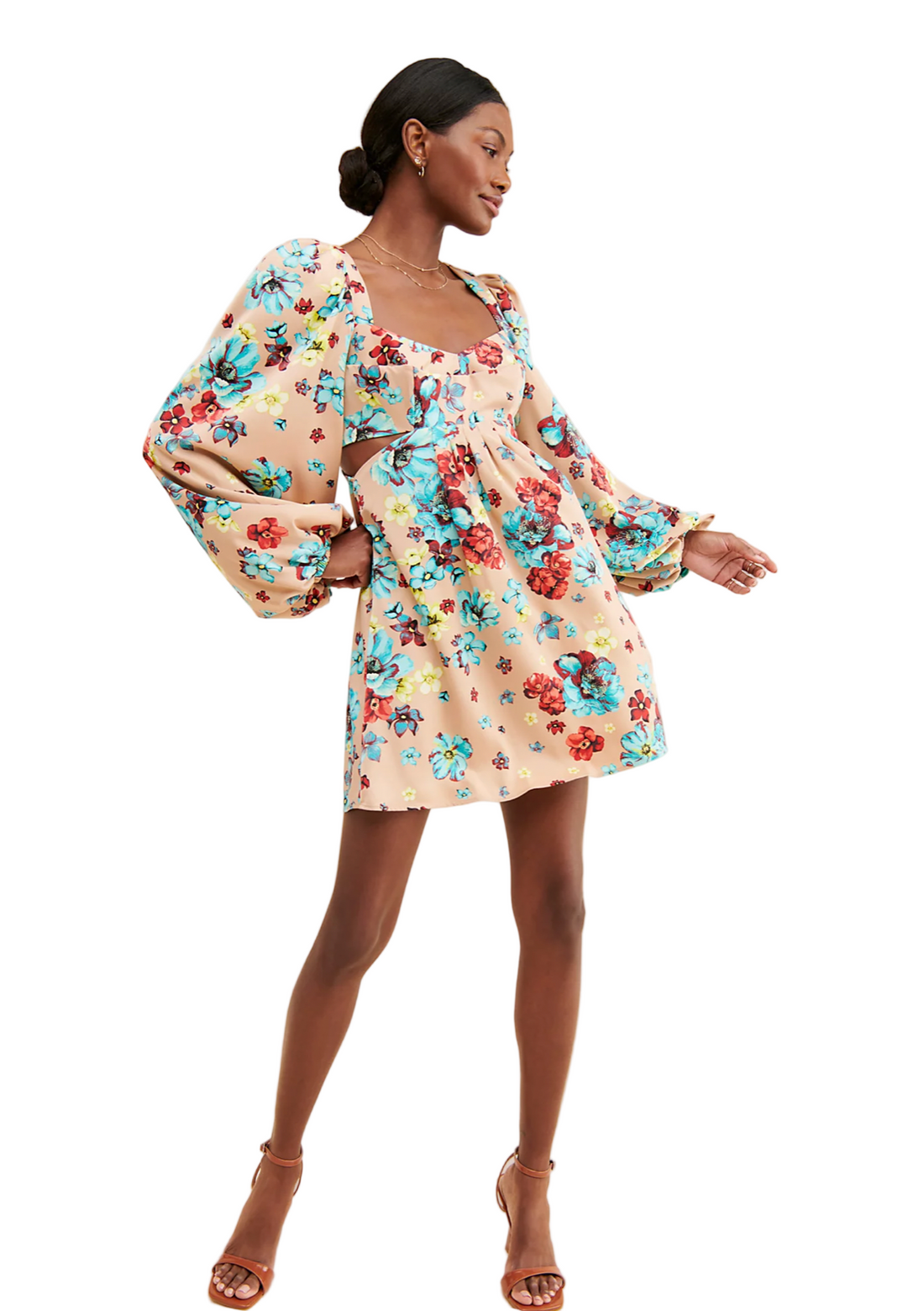 Afrm Anita Mini Dress - XS