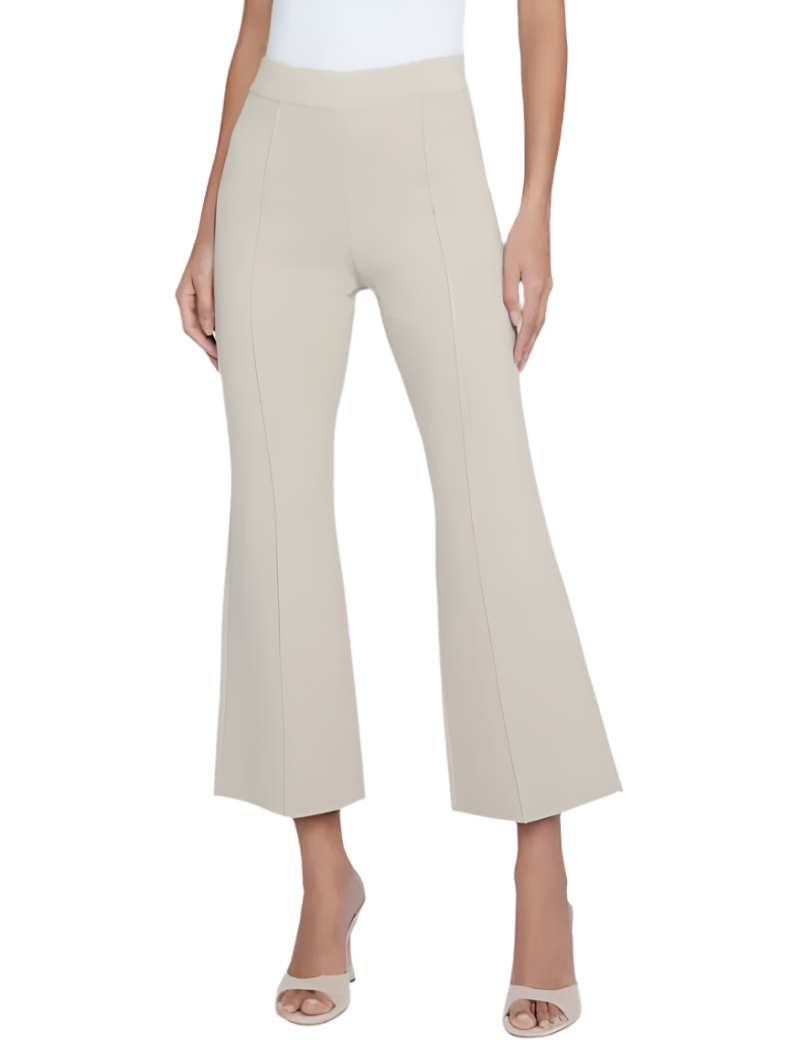 L'Agence- Ren Fit N Flare Knit Pant - 2