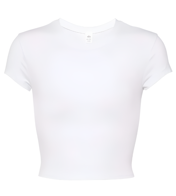 Alosoft Crop Finesse Short Sleeve - S