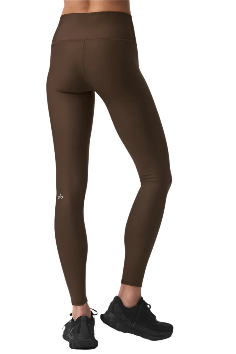 Alo 7/8 High-Waist Airlift Leggings Brown - XS