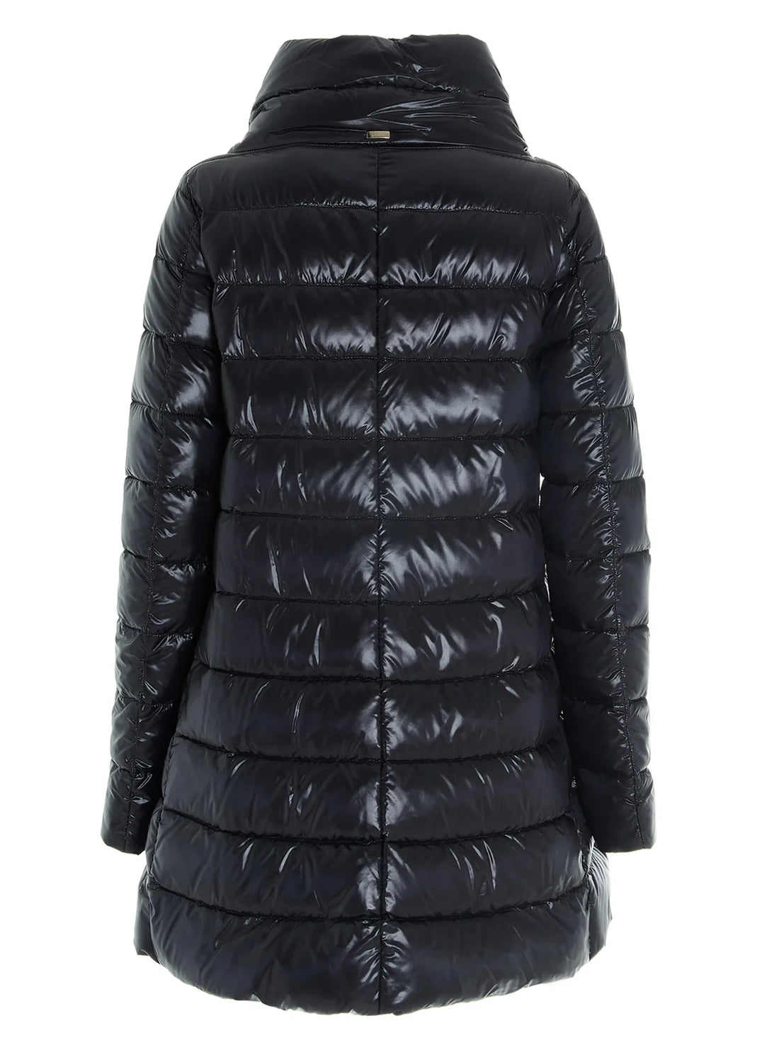HERNO Iconico Amelia Black Puffer- Size 44