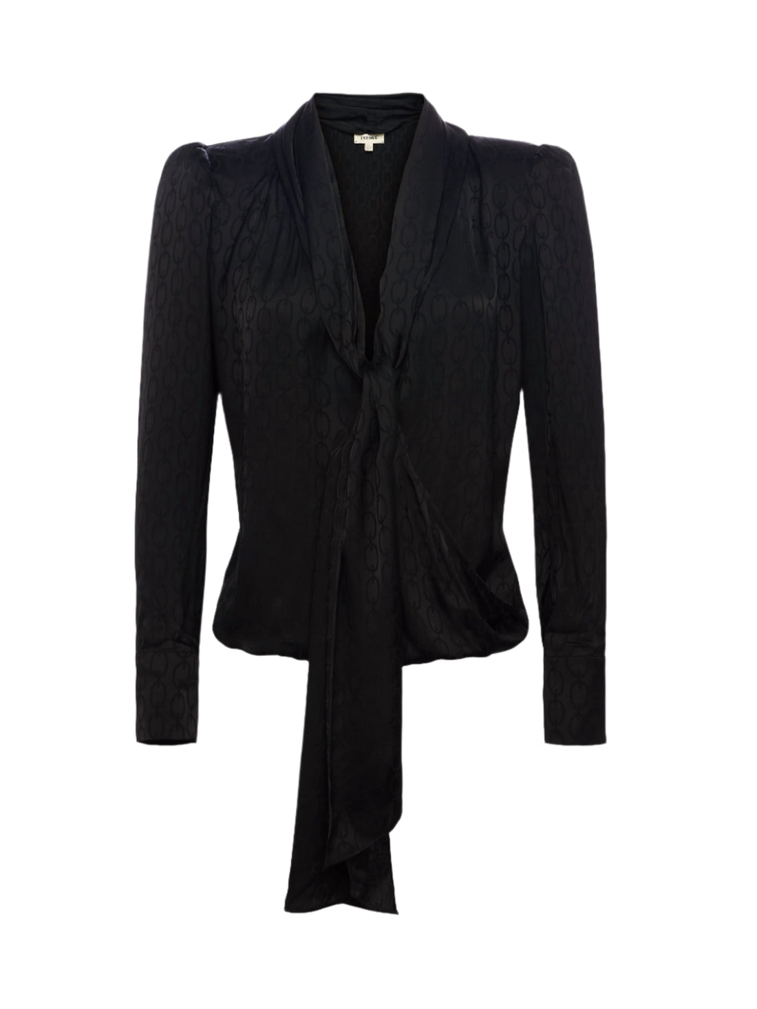 L'Agence Cambria Tie-Neck Blouse- XS