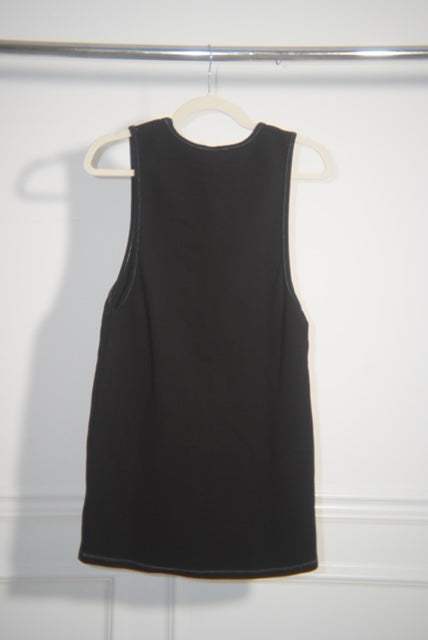 DAVIDE  BLACK ICON LOGO TANK   SIZE: XL