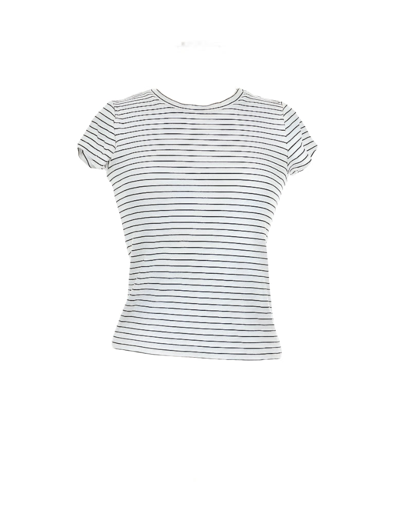 Club Monaco Stripped Tee - XS