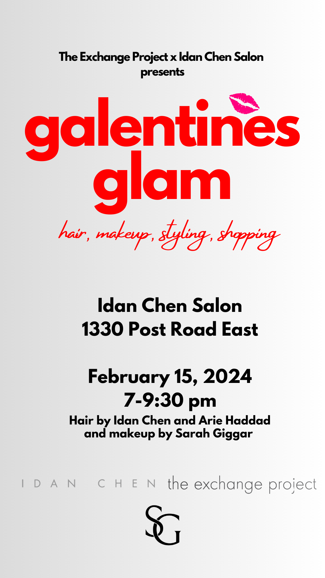 TEP X IDAN CHEN SALON- Galentines Glam Shopping Event