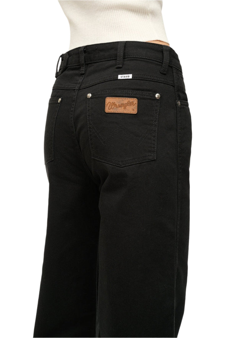 STAUD + WRANGLER THE LOOSE JEAN BLACK- 26X32