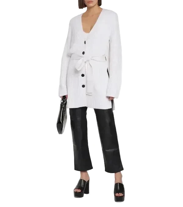 PROENZA SCHOULER  Label Cotton And Cashmere Cardigan- M