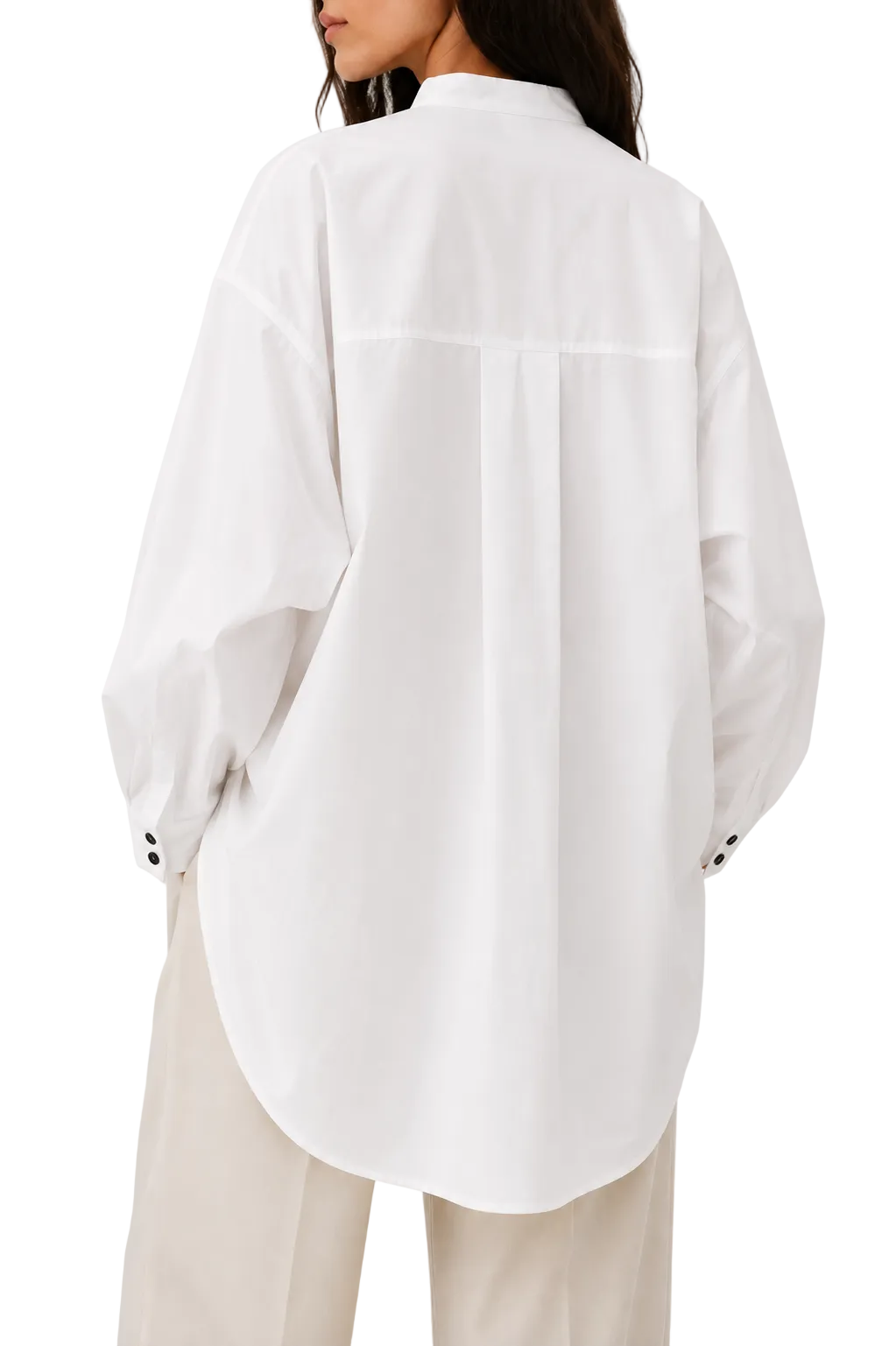 Zara ZW collection Oversized Poplin Shirt - S