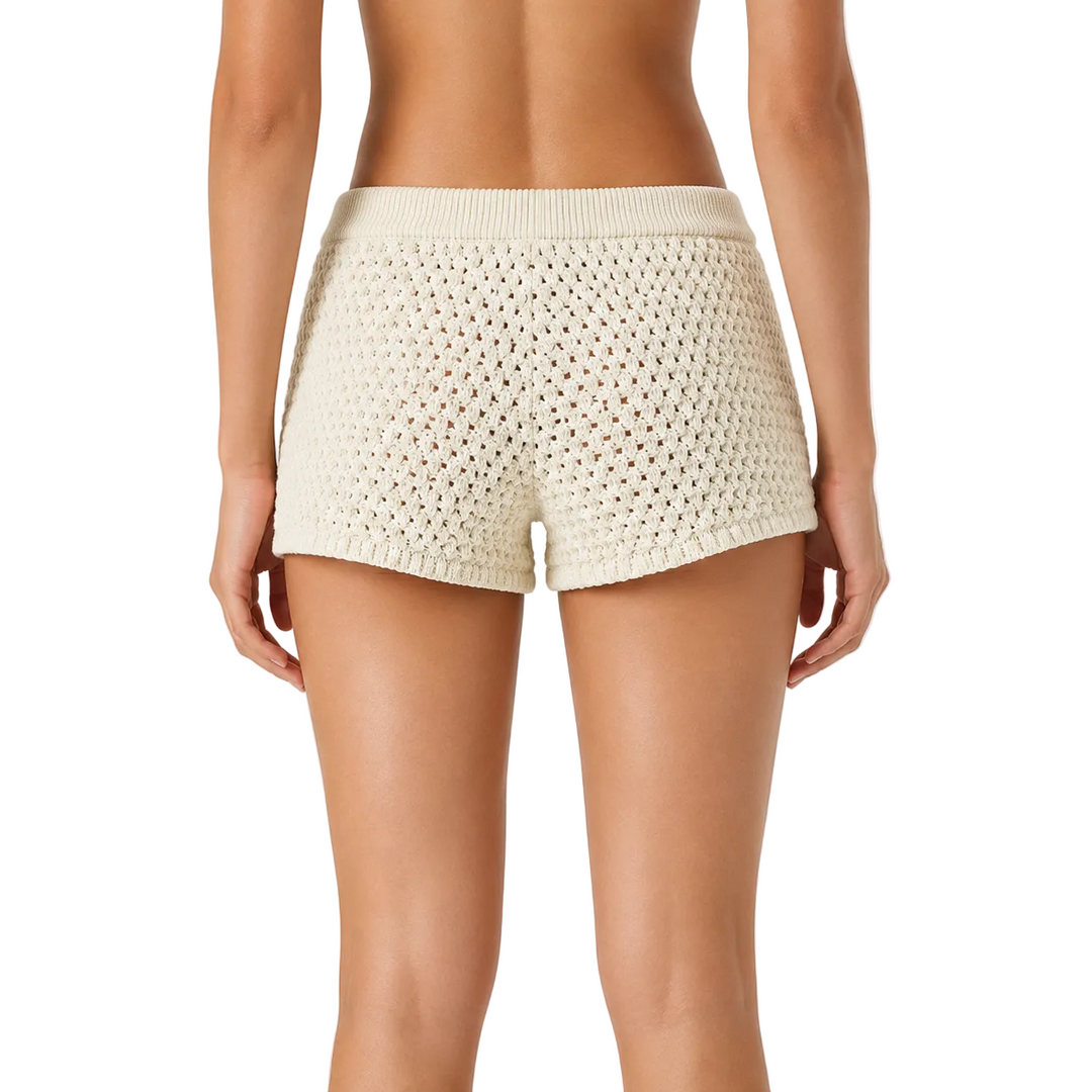 Solid &amp; Striped Crochet Knit Shorts - S