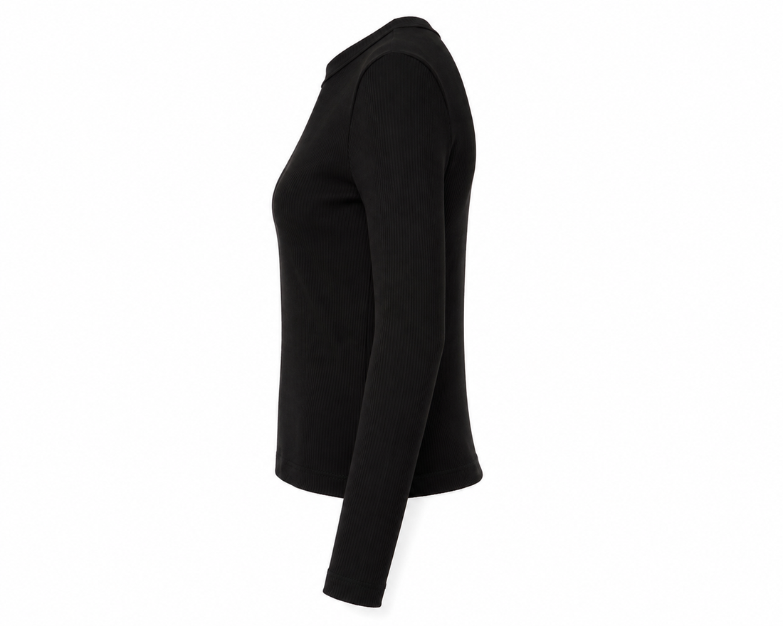 Pistola - Bailey Long Sleeve Ribbed Top - M