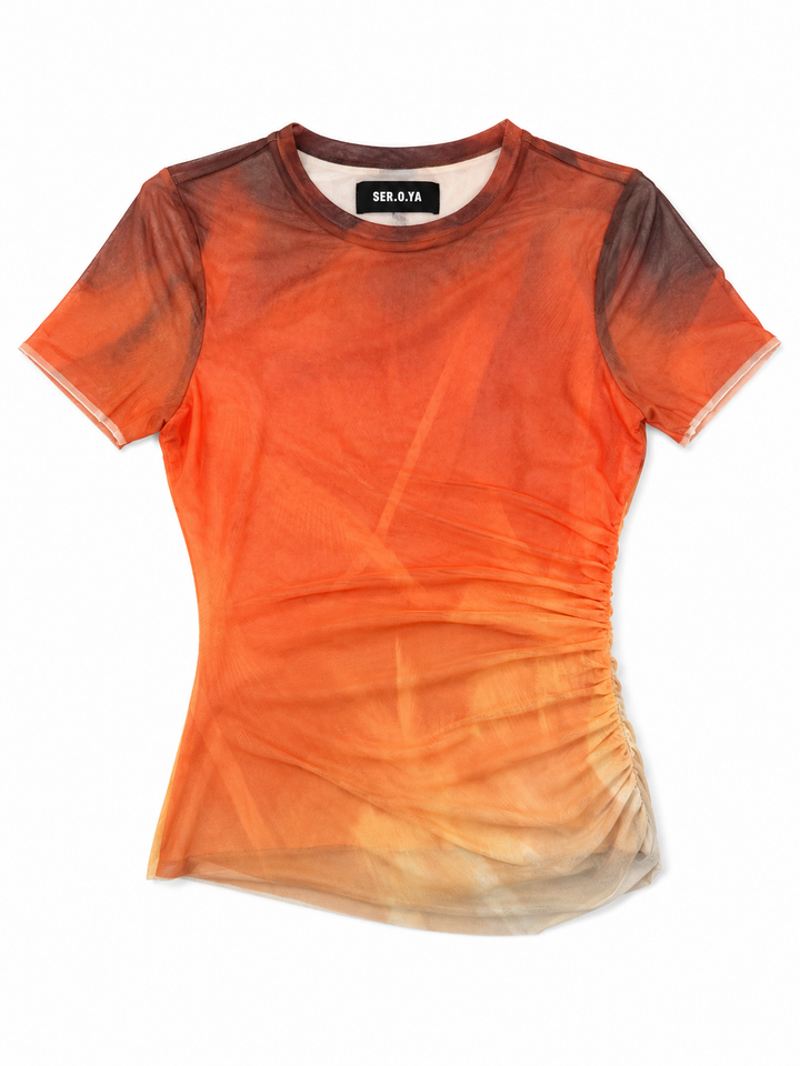 SER.O.YA Kate Mesh Baby Tee - S