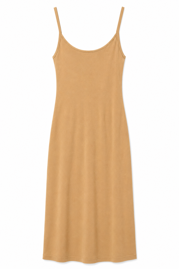 Cult Gaia Tan Knit Midi Dress - S