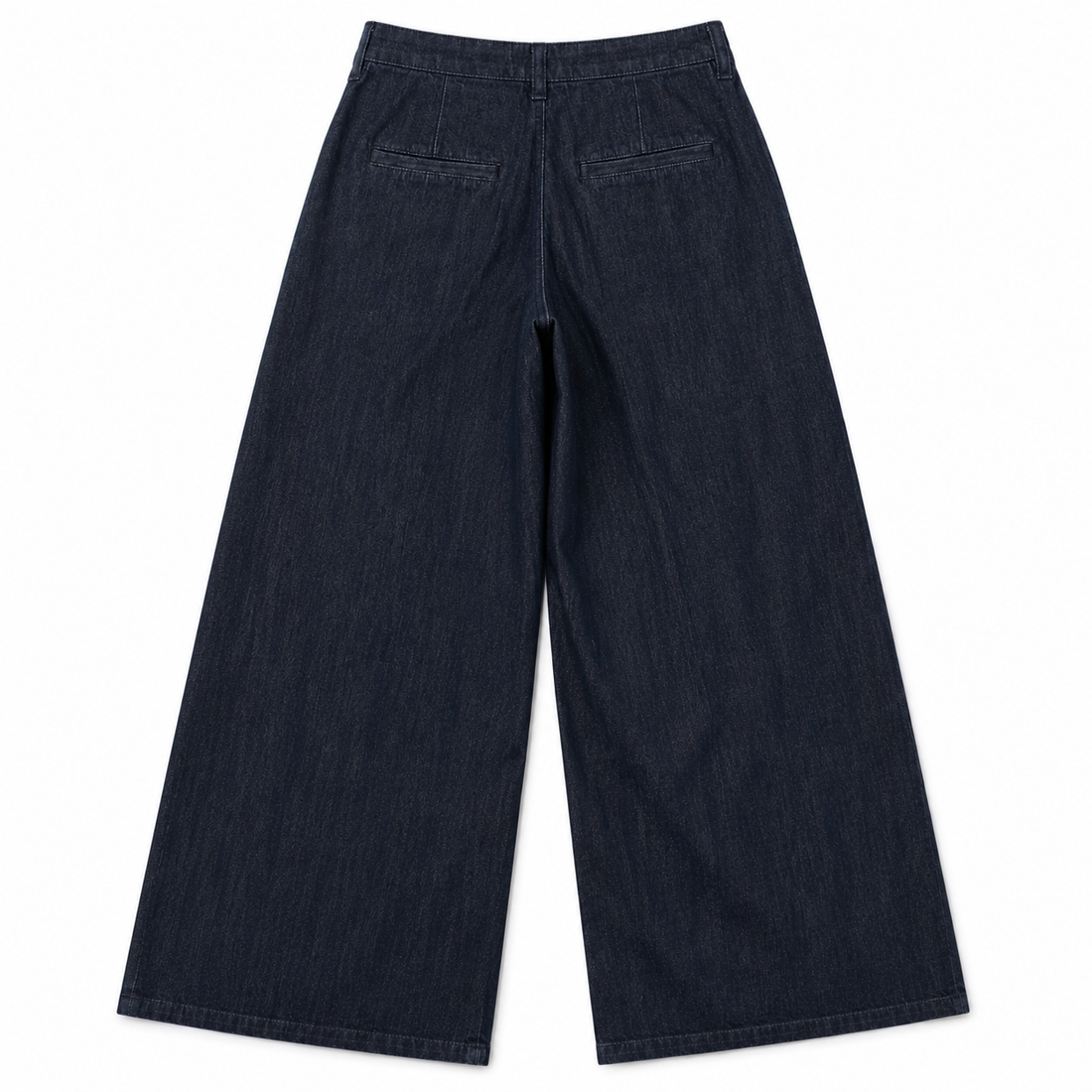 Theory Pleated Wide-leg Denim Pants - 25