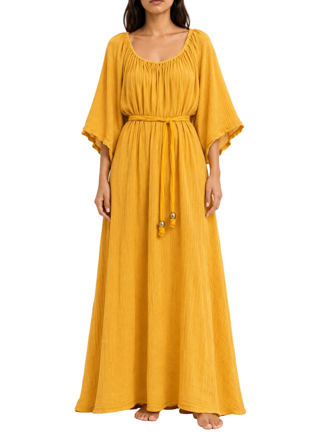 Lisa Marie Fernandez Poet Gauze Maxi Dress - 1