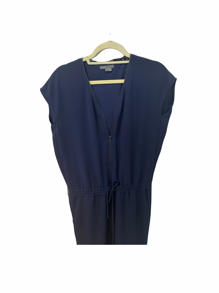 Vince Navy Zipper Jumpsuit- Size 2