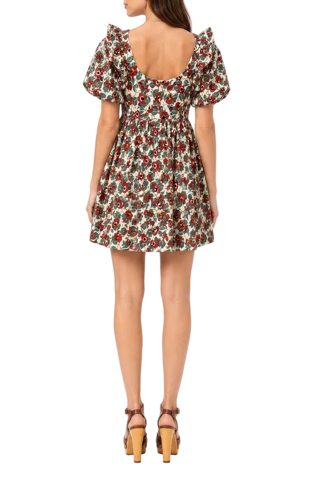 Agua by Agua Bendita - Odalo Warana Esmeralda Mini Dress - XS