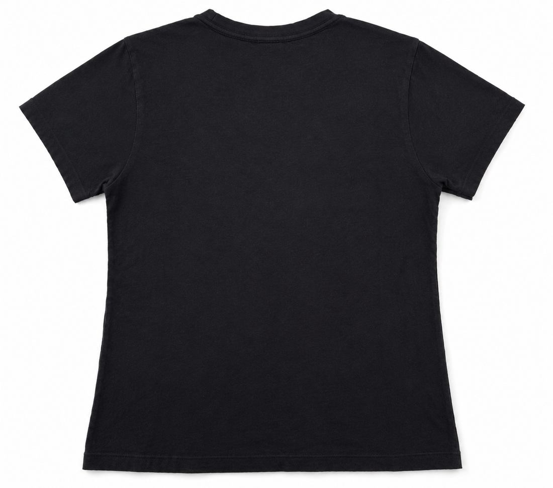 RE/Done x Hanes Black Tee - M
