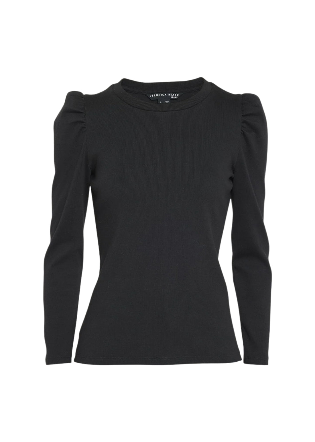 Veronica Beard Puff Sleeve Cotton Top - M