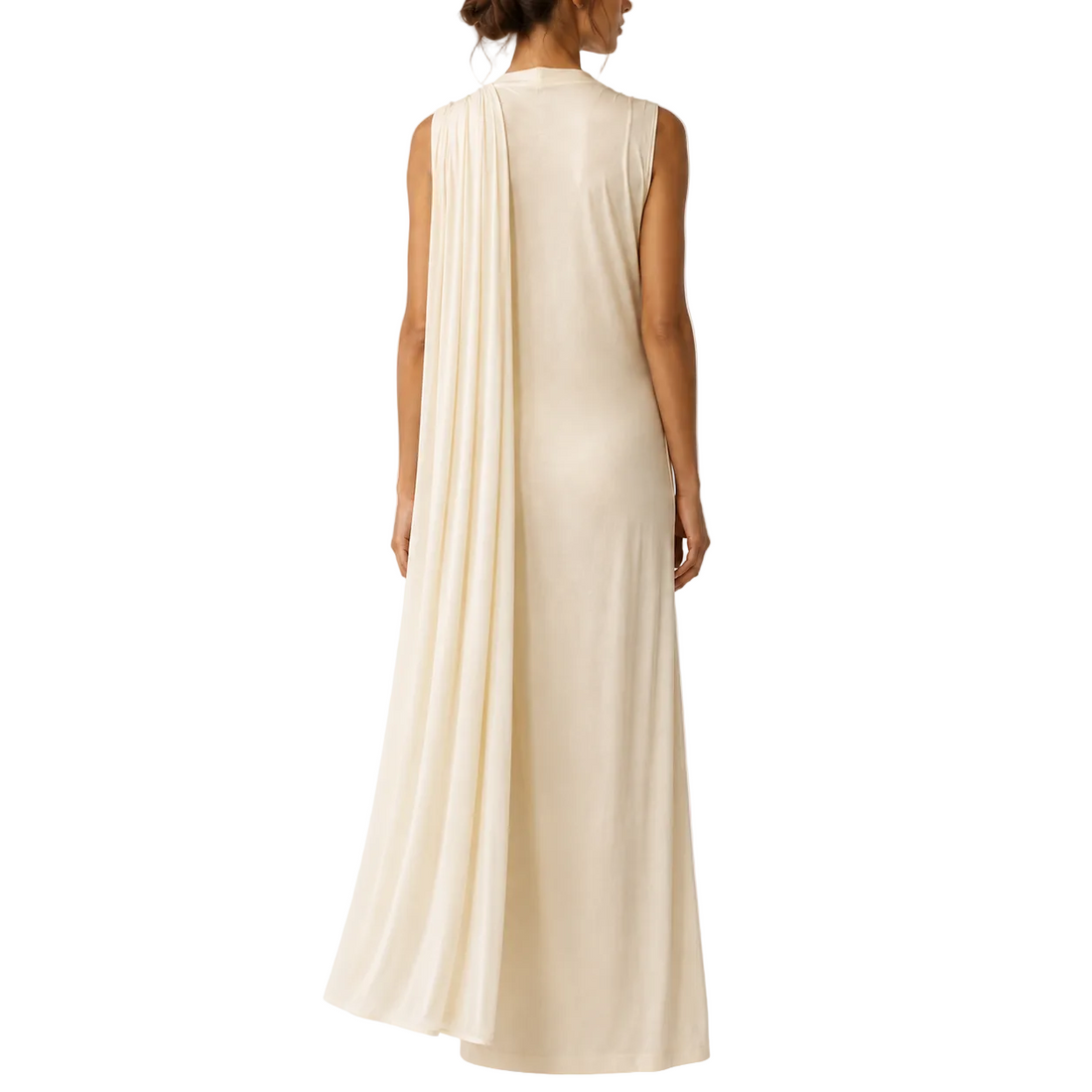 Toteme Overlapped Scarf Dress - M