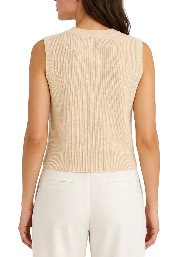 English Factory Fitted Sweater Vest - S