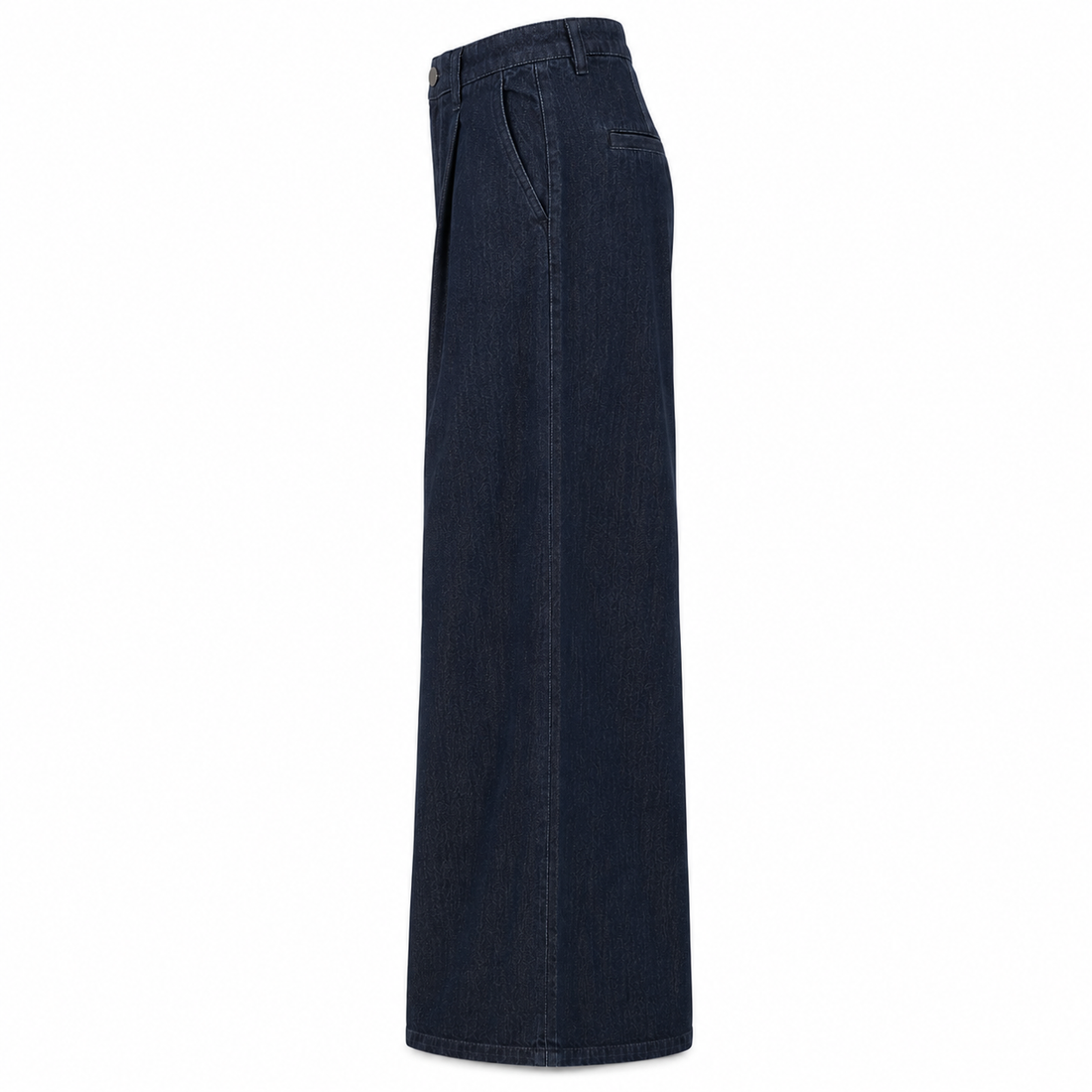 Theory Pleated Wide-leg Denim Pants - 25
