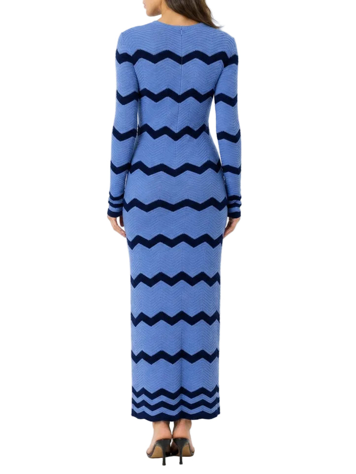 Hyacinth House Callan Knit Midi Dress - XXS