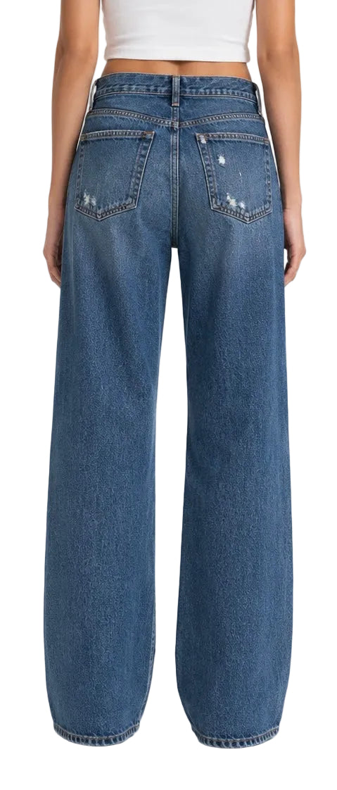 Moussy Vintage Low-Rise Straight Jean - 27