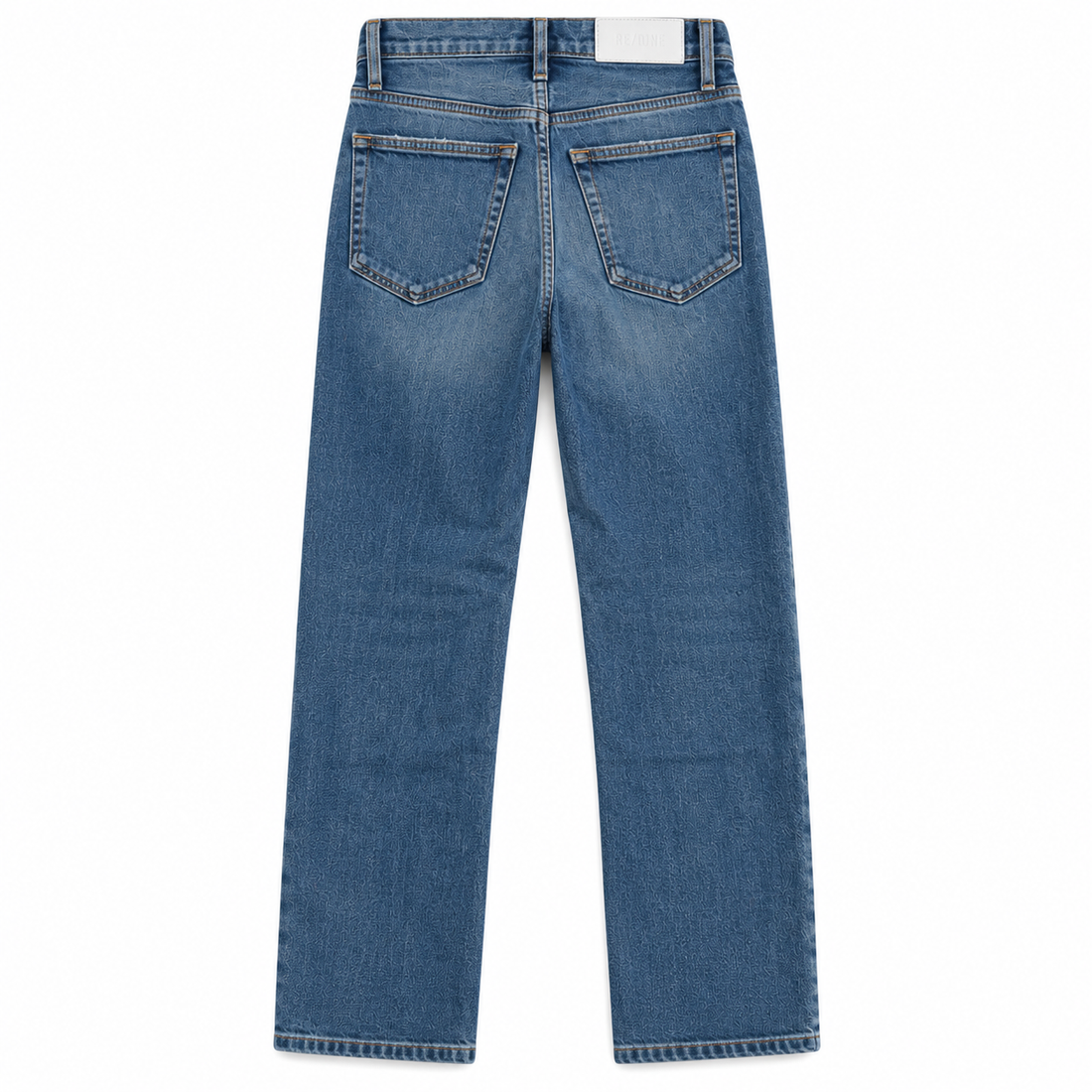 RE/DONE High-Rise Wide-Leg Jeans - 23